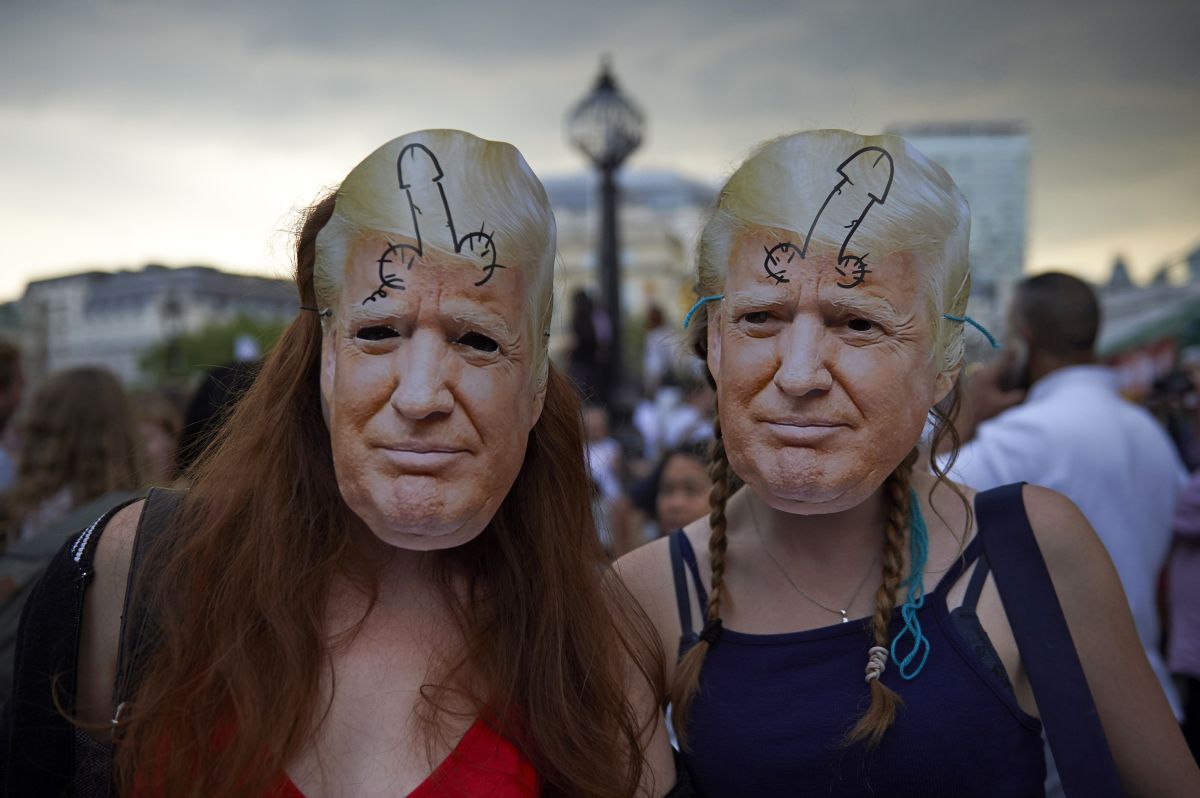 Fuertes protestas contra Trump sacuden a Londres