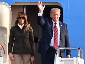 Trump termina su gira por Europa este lunes con su reunión con Vladimir Putin