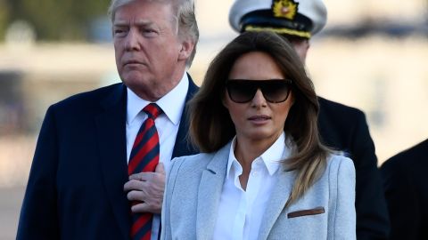 La Primera Dama llegó este domingo a Helsinki donde se realizara la cumbre entre Trump y Putin