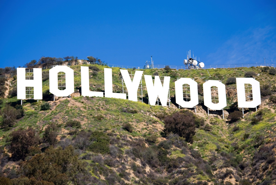 El letrero de Hollywood está en el popular Griffith Park.