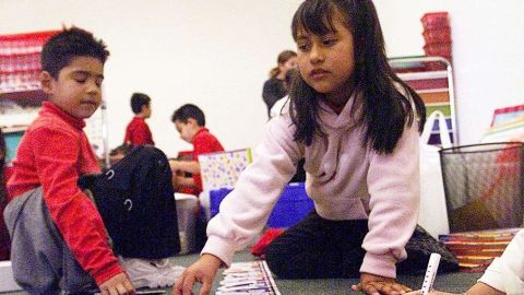 La mayoría de las escuelas charter comparten instalaciones con las escuelas públicas tradicionales.
