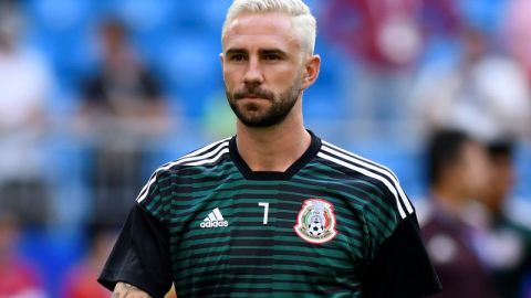 Miguel Layun agradeció a la afición el apoyo al Tri en Rusia. (Foto: Imago7/Alejandra Suárez)