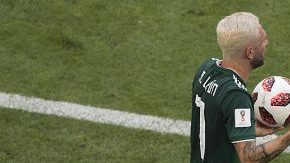 La escena del drama de Neymar ante un contacto de Layún en la Arena Samara. (Foto: Imago7/ Etzel Espinosa)