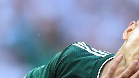 Javier Hernández no tuvo una buena Copa del Mundo en Rusia 2018 con el Tri. (Foto: Imago7/Agustín Cuevas)