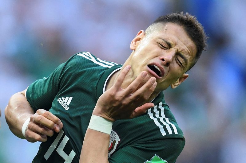 Javier Hernández no tuvo una buena Copa del Mundo en Rusia 2018 con el Tri. (Foto: Imago7/Agustín Cuevas)