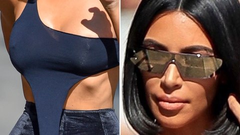 Kim Kardashian en Hollywood.