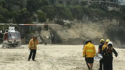 Brian Riggs fue encontrado inconsciente en el agua en 1,000 Steps Beach.