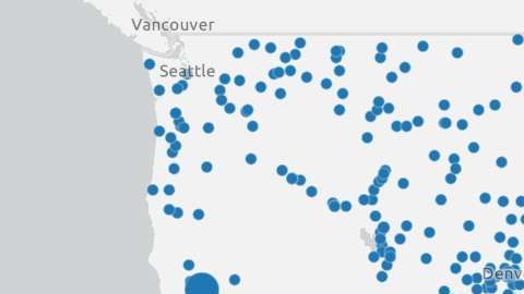 Las zonas donde ICE tiene presencia con apoyuo de autoridades locales.