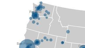El mapa se integra con las redadas reportadas al organización AILA.
