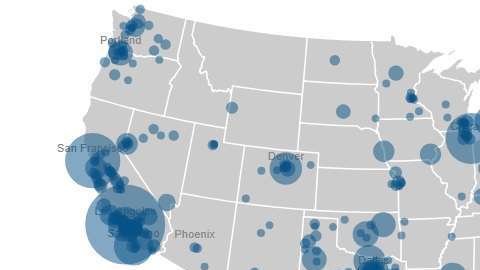 El mapa se integra con las redadas reportadas al organización AILA.