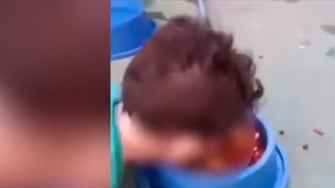 Las imágenes han causado indignación.