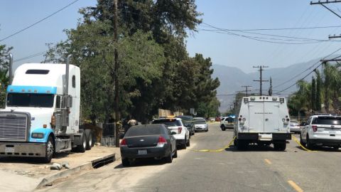 El accidente tuvo lugar en la cuadra 2700 de Duffy Street.
