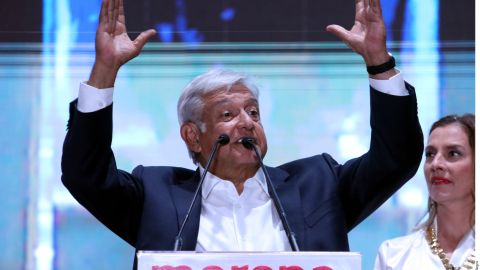 Andrés Manuel López Obrador, virtual presidente de México.