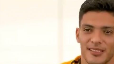 El mexicano Raúl Jiménez, nuevo jugador del Wolverhampton Wanderers.