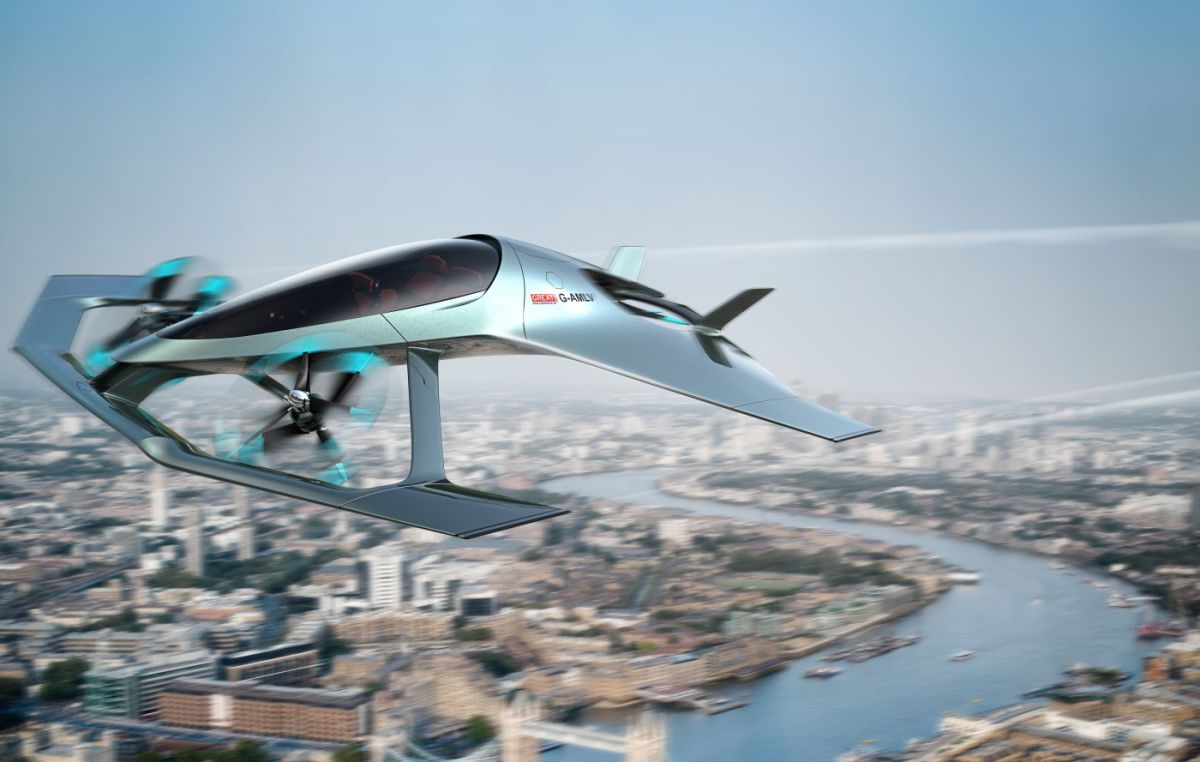 Aston Martin entra al concepto de transporte aéreo.
