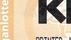 El boleto ganador de este juego de lotería de Michigan.