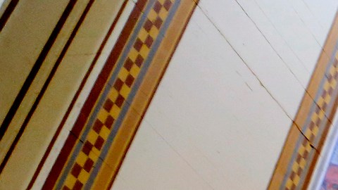 08/30/18 / LOS ANGELES/ Mural exhibition ÒVisualizing Language: Oaxaca in L.A.,Ó located in the domed rotunda of the Los Angeles Public Library downtown.  (Aurelia Ventura/La Opinion)