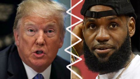 Lebron criticó fuertemente al presidente Trump