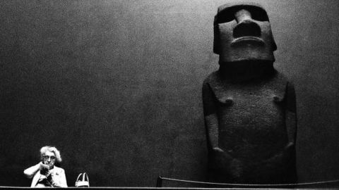 La figura fue extraída hace 150 años de la Isla de Pascua.