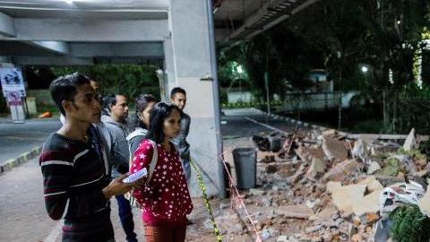 Sismo en Indonesia
