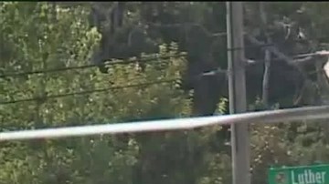 Un helicóptero de emergencias transporta a una alumna apuñalada.