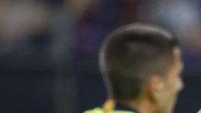 El AS Roma celebra el triunfo ante el FC Barcelona, en el estadio de Arlington. (Foto: EFE/Larry W. Smith)