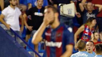 El Celta de Vigo ganó este lunes al Levante en LaLiga española. (Foto: EFE/ Miguel Angel Polo)