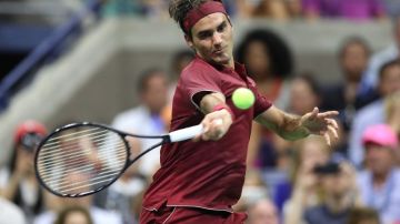 El suizo Roger Federer venció sin problemas a Nishioka en el US Open. (Foto: EFE/DANIEL MURPHY)