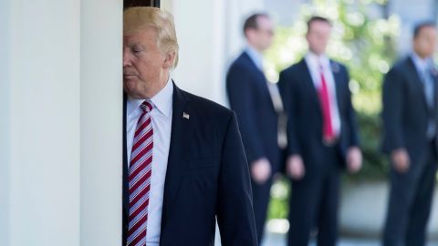 El presidente de EEUU Donald Trump.