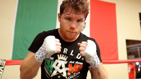 'Canelo' se prepara para la revancha contra Golovkin.