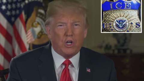 El presidente Trump mantiene su política hacia inmigrantes indocumentados.