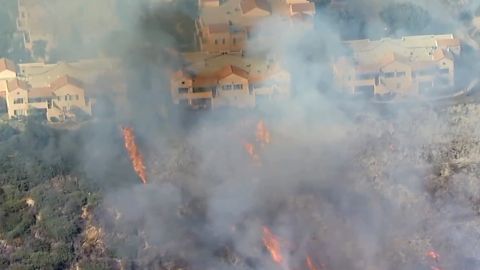 Hace unos días, el fuego atacó el Valle de Santa Clarita.