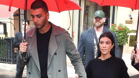 Younes Bendjima y Kourtney Kardashian.