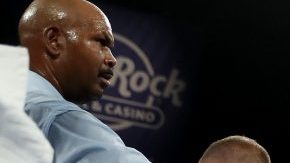 Eleider Alvarez noqueó a Sergey Kovalev en el séptimo round de su pelea por el cetro de los semipesados. (Foto: Elsa/Getty Images)