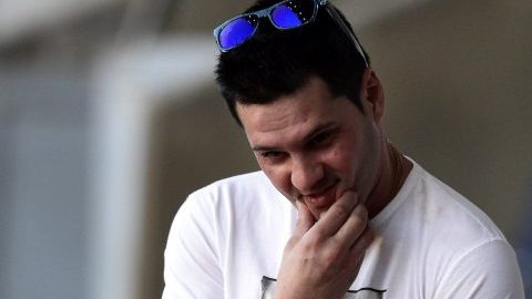 Los hermanos de Lionel Messi, Rodrigo y Matias (derecha). Éste último tiene problemas con la justicia Argentina. (Foto: FRANCK FIFE/AFP/Getty Images)