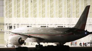 El avión presidencial mexicano es un Boeing 787-8 Dreamliner.