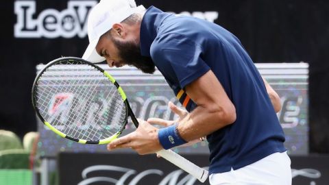 El francés Benoit Paire, famoso por su duro temperamento.  (Foto: Alex Grimm/Getty Images)