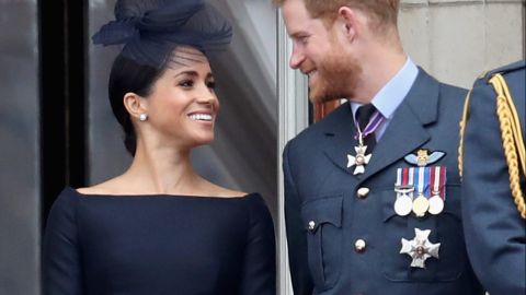 Meghan Markle y el príncipe Harry