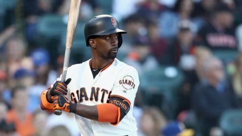 Andrew McCutchen pasó en cambio de San Francisco Giants a los Yankees de NY. (Foto: Ezra Shaw/Getty Images)
