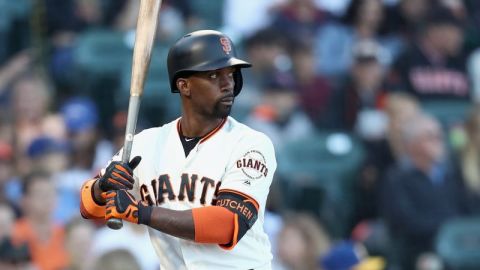 Andrew McCutchen pasó en cambio de San Francisco Giants a los Yankees de NY.  (Foto: Ezra Shaw/Getty Images)