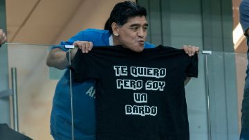 Diego Armando Maradona volvió a hacer de las suyas