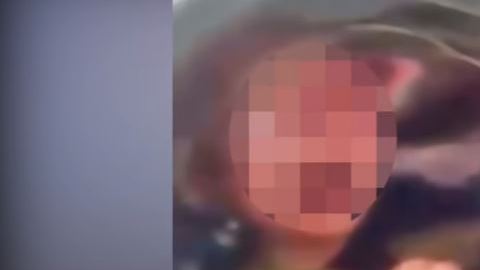 Niño es encerrado en la lavadora