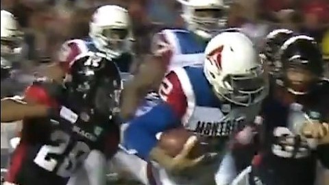 Johnny Manziel está en protocolo de conmoción.