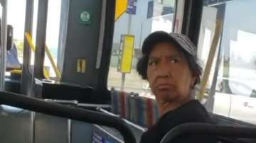 No hubo quien logró mover a esta mujer de su silla.