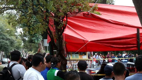 Escena del crimen.