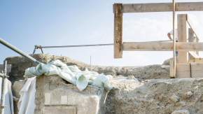 Se descubre un palacio sepultado bajo las cenizas en Pompeya.