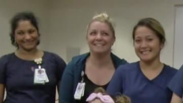 16 enfermeras embarazadas del mismo hospital.