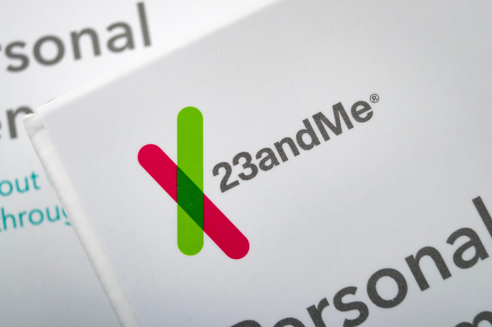 23andMe es una de las pruebas genéticas caseras que hay en el mercado.