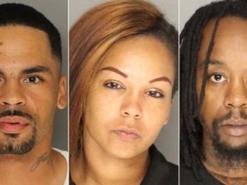 Jason Buchanan, Danay Granville y Tyrone O’Neal.