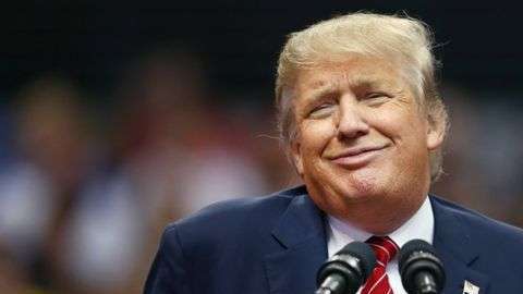 El mandatario confudió las siglas de CBP.